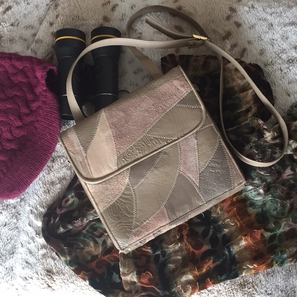 Patchwork Leather Purse